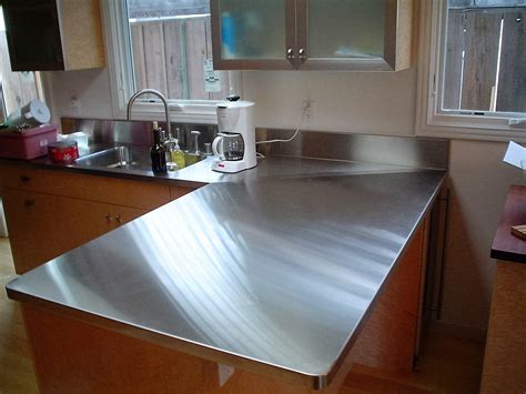 stainless steel countertops vs metal